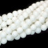 Malay Jade White 4mm Round Beads