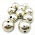Tibetan Silver Plain 10mm Beads (Pack 10)