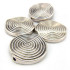 Tibetan Silver 18mm Swirl Disc Beads (Pack 4)