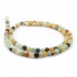 Multicolour Amazonite 4mm Round Beads (H1022)