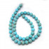 Reconstituted Turquoise Matte 8mm Round Beads
