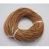 Peru Brown Cowhide Leather Cord 2mm Round 10M Roll